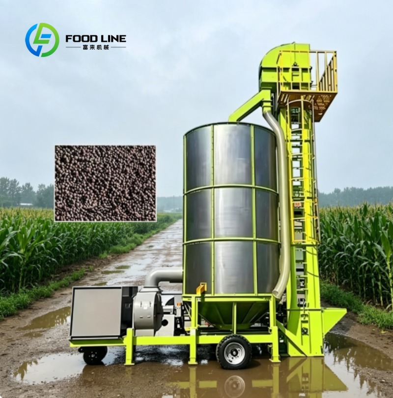 Agriculture Farming Technology - Мобильная зерносушилка с технологией циркуляции горячего