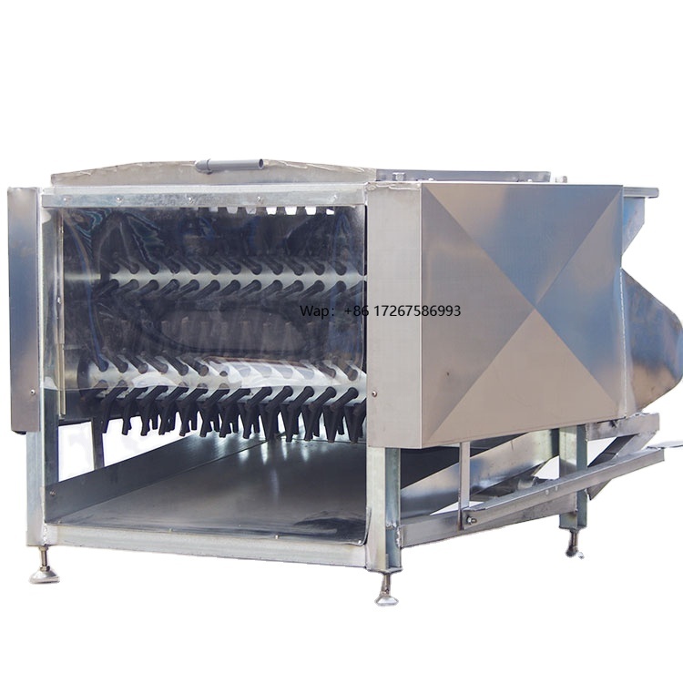 Chicken Plucker Machine - 7-осевая машина для ощипывания птицы производительностью