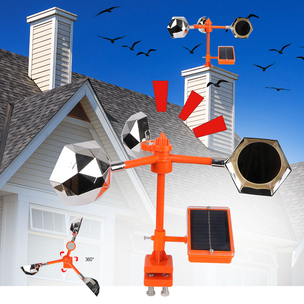 Солнечный светоотражающий отпу – обзор и цена Solar Bird Scarer