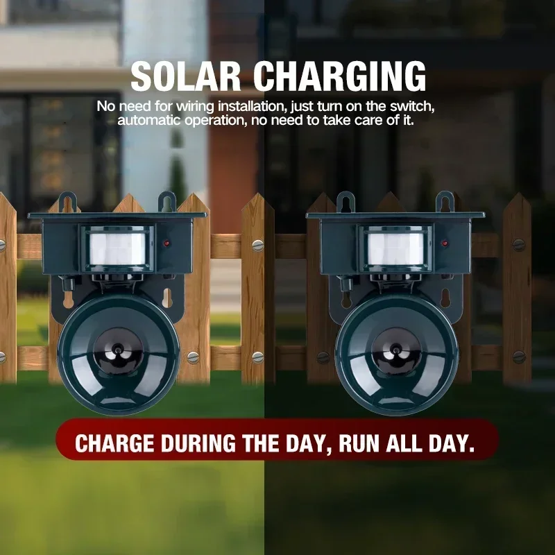 2026 НОВЫЙ Уличный Солнечный У – обзор и цена Solar Bird Scarer