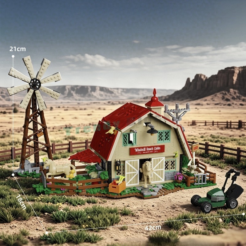 Набор строительных блоков «Зап – обзор и цена Agriculture Farm House